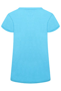 Esprit Ladies T-Shirt Pattern 14 Blue RRP £30