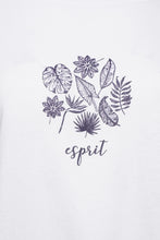 Load image into Gallery viewer, Esprit Ladies T-Shirt Pattern 13 White RRP £30
