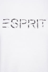 Esprit Ladies T-Shirt Pattern 9 White RRP £30