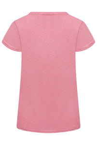 Esprit Ladies T-Shirt Pattern 11 Pink RRP £30