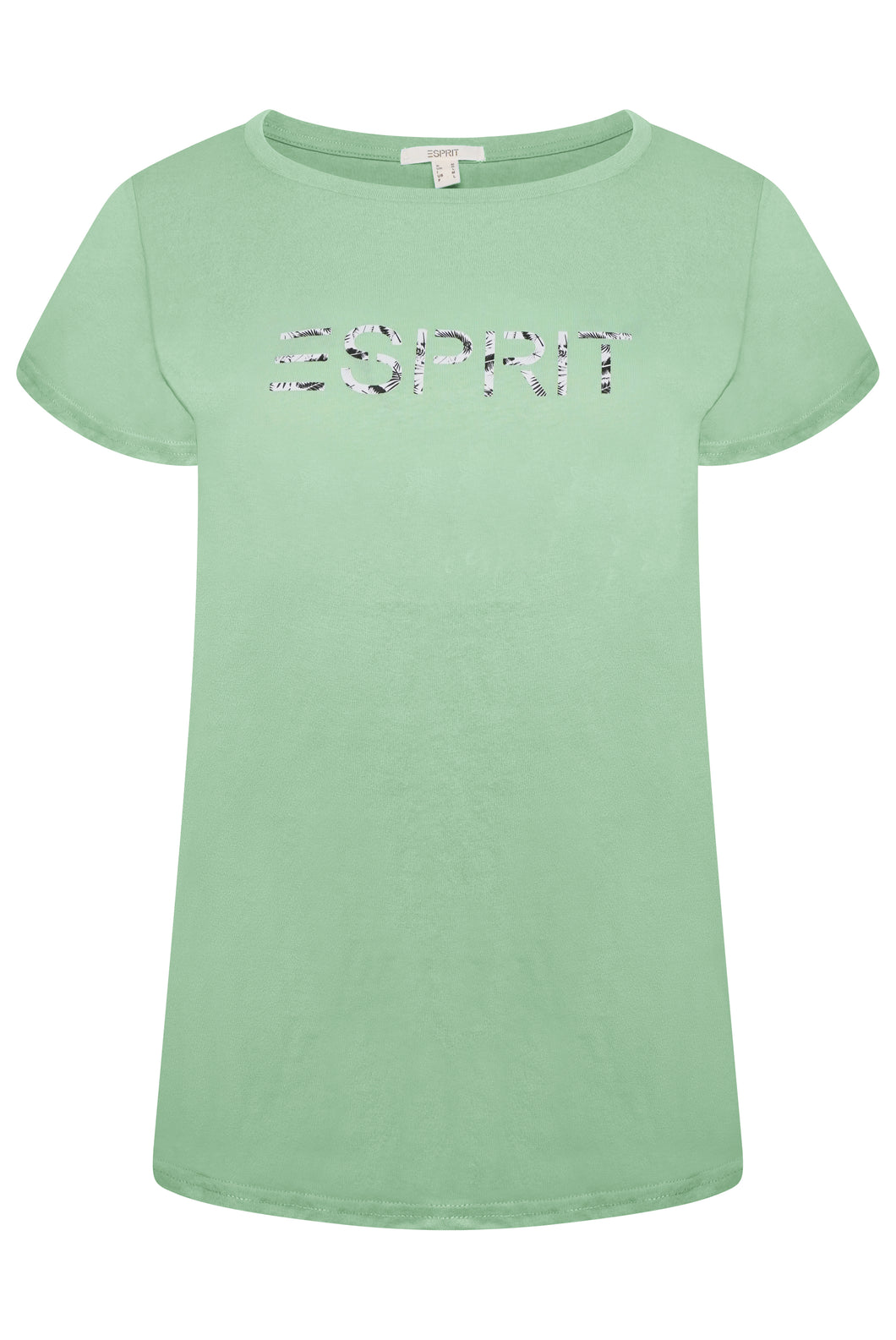 Esprit Ladies T-Shirt Pattern 10 Green RRP £30