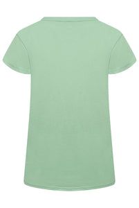 Esprit Ladies T-Shirt Pattern 10 Green RRP £30