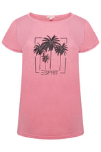 Load image into Gallery viewer, Esprit Ladies T-Shirt Pattern 6 Pink RRP £30
