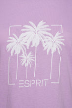 Load image into Gallery viewer, Esprit Ladies T-Shirt Pattern 8 Purple RRP £30
