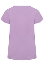 Load image into Gallery viewer, Esprit Ladies T-Shirt Pattern 8 Purple RRP £30
