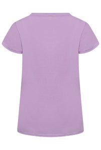 Esprit Ladies T-Shirt Pattern 8 Purple RRP £30