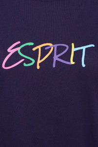 Esprit Ladies T-Shirt Pattern 2 Navy RRP £30