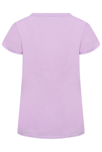 Esprit Ladies T-Shirt Pattern 15 Purple RRP £30