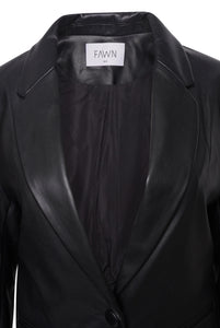 Fawn Trisha Faux Leather Jacket RRP £129