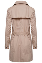 Load image into Gallery viewer, Elle Tina Double Breasted Trench Coat in Stone RRP £189
