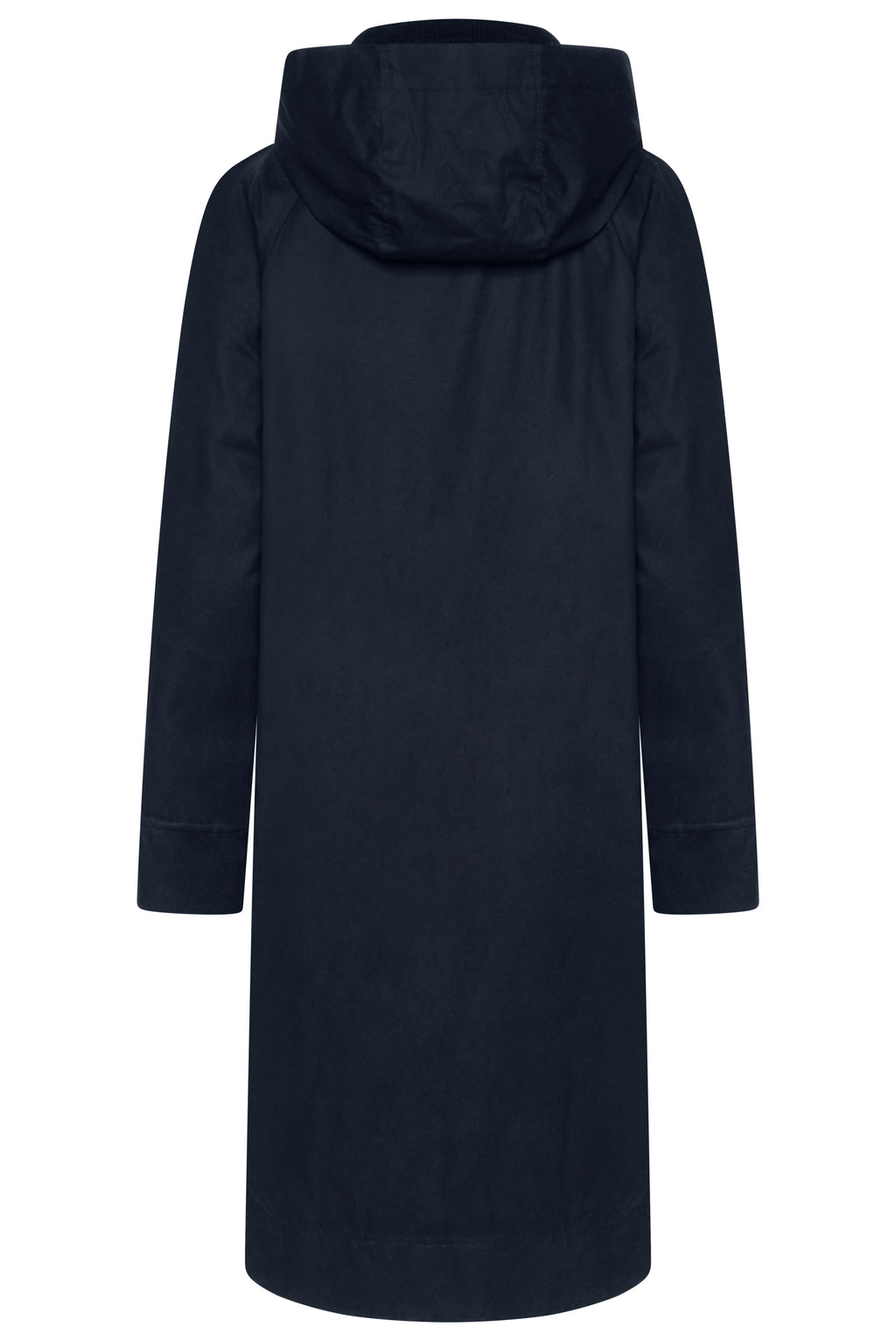 Elle Waxed Cotton Long Coat RRP £189