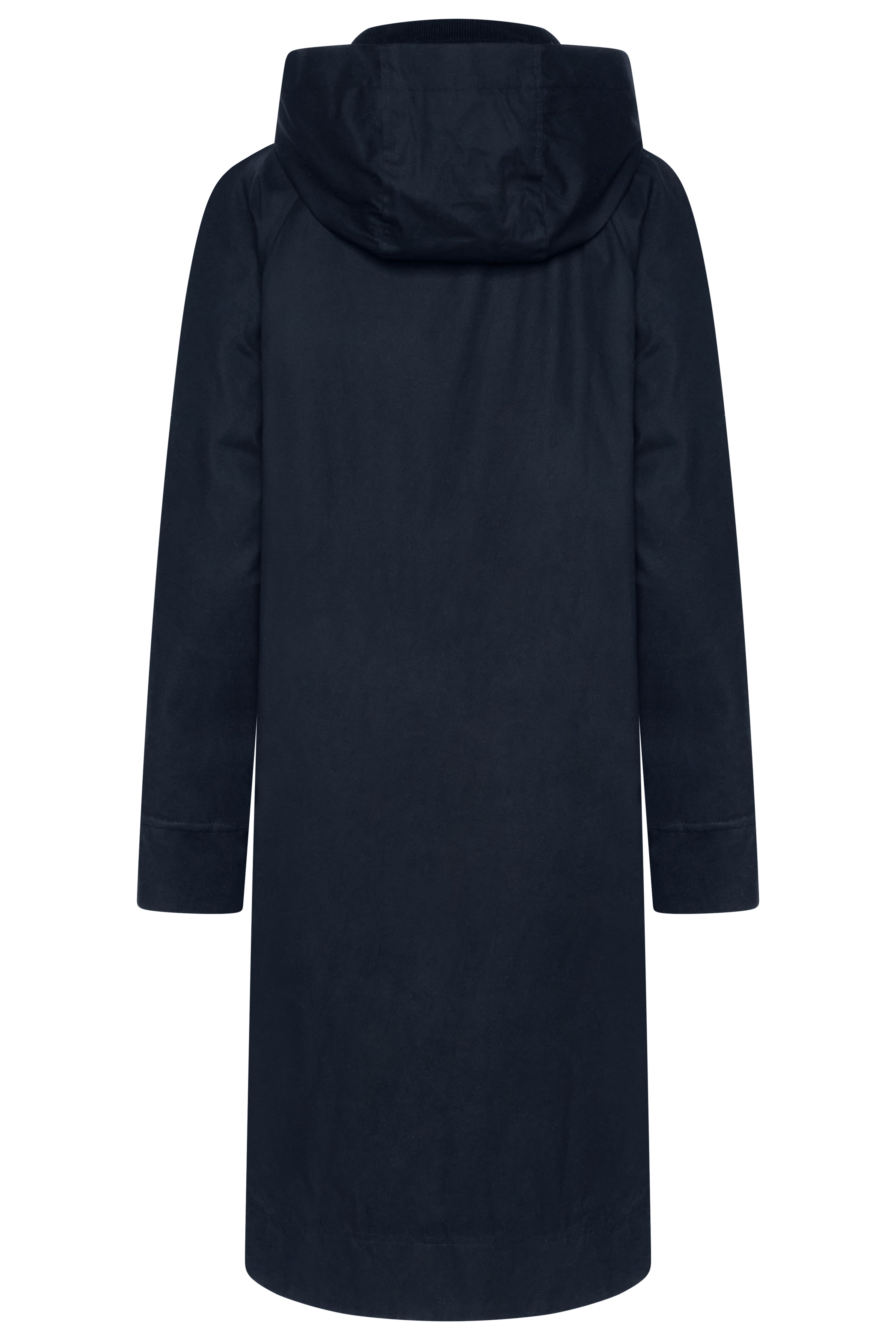 Elle Waxed Cotton Long Coat RRP £189