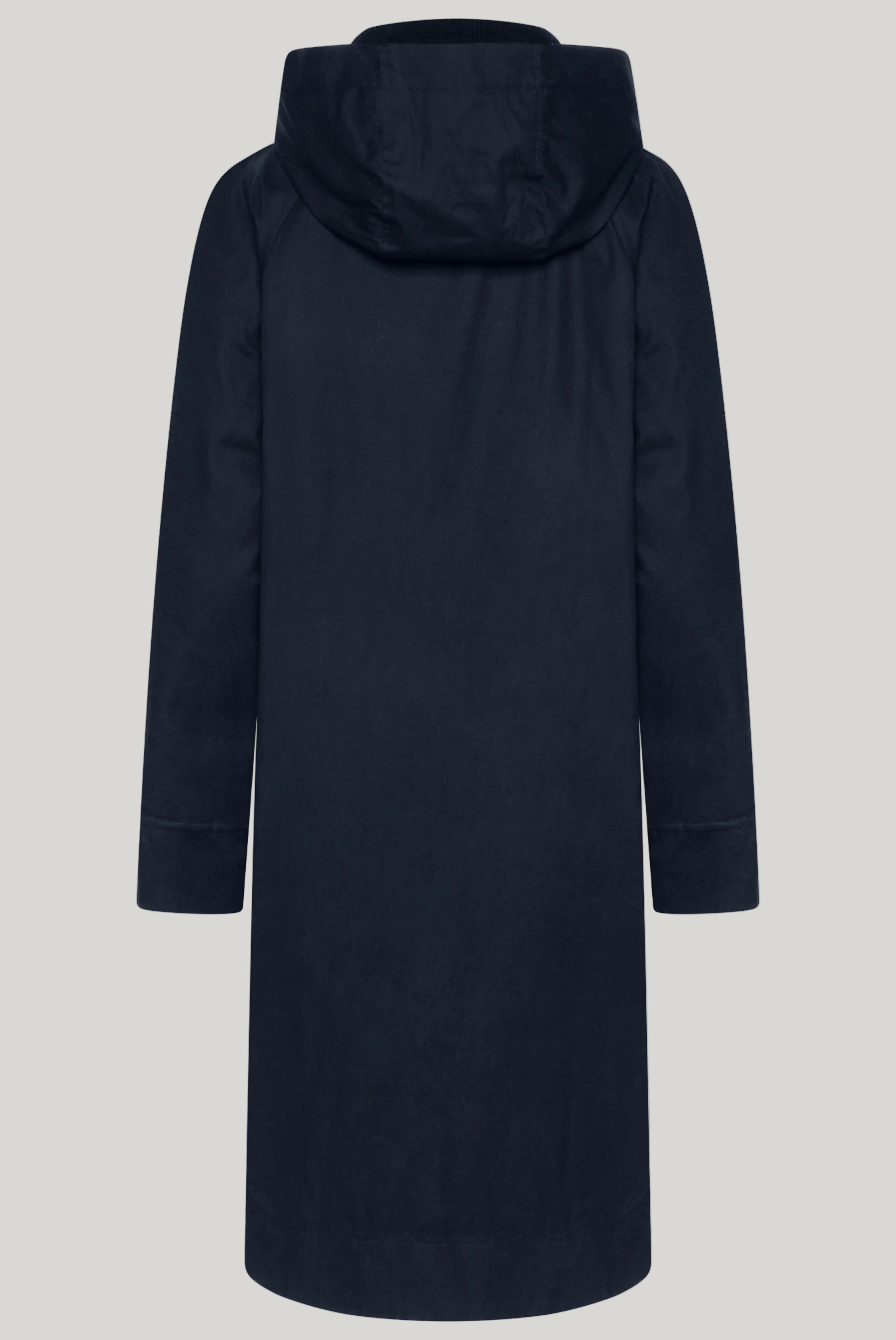 Elle Waxed Cotton Long Coat RRP £189