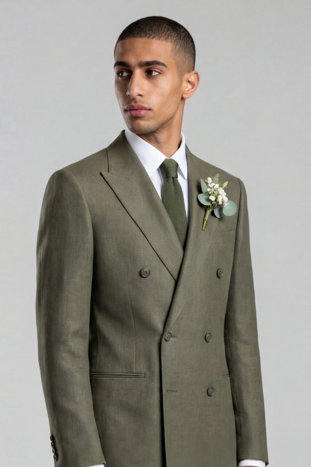 Giacomo Slim Fit Double Breasted Suit Jacket RRP £185