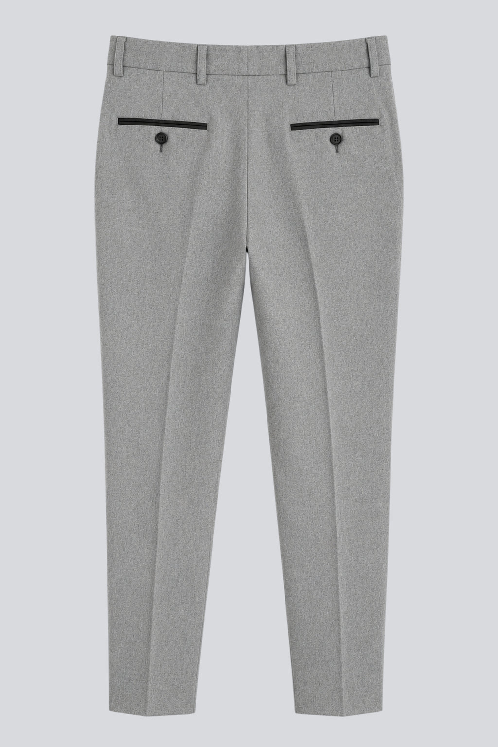 Eton Wool Tweed Suit Trousers in Grey RRP £89