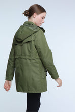 Load image into Gallery viewer, Elle Festival Short Parka in Khaki RRP £129
