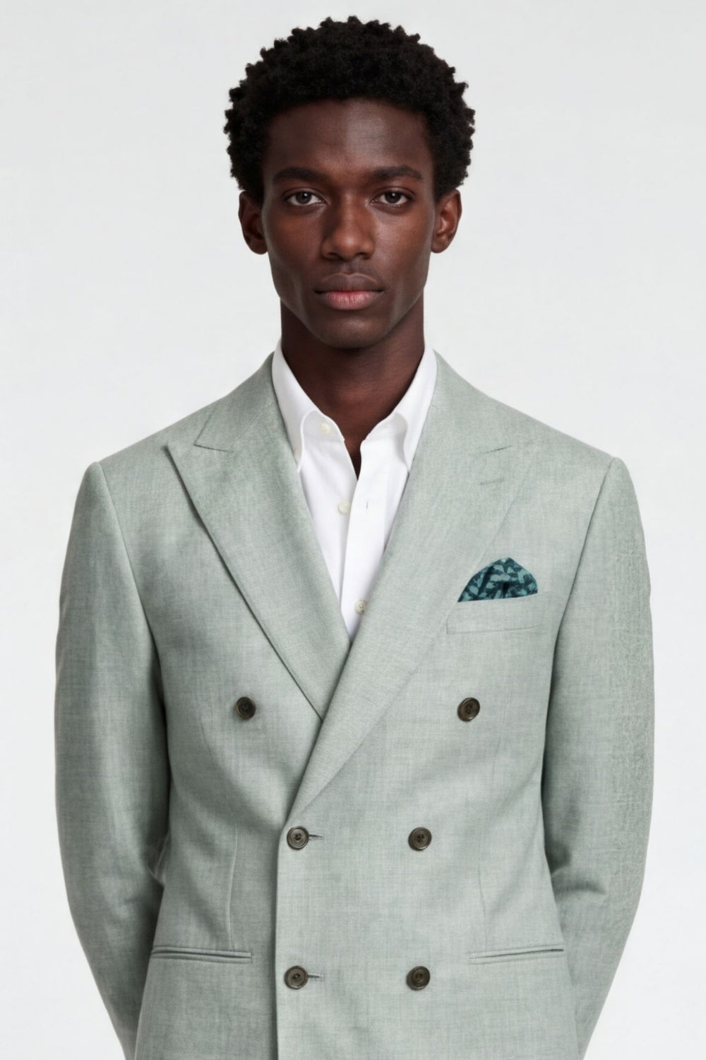 Giacomo Slim Fit Double Breasted Suit Jacket RRP £185