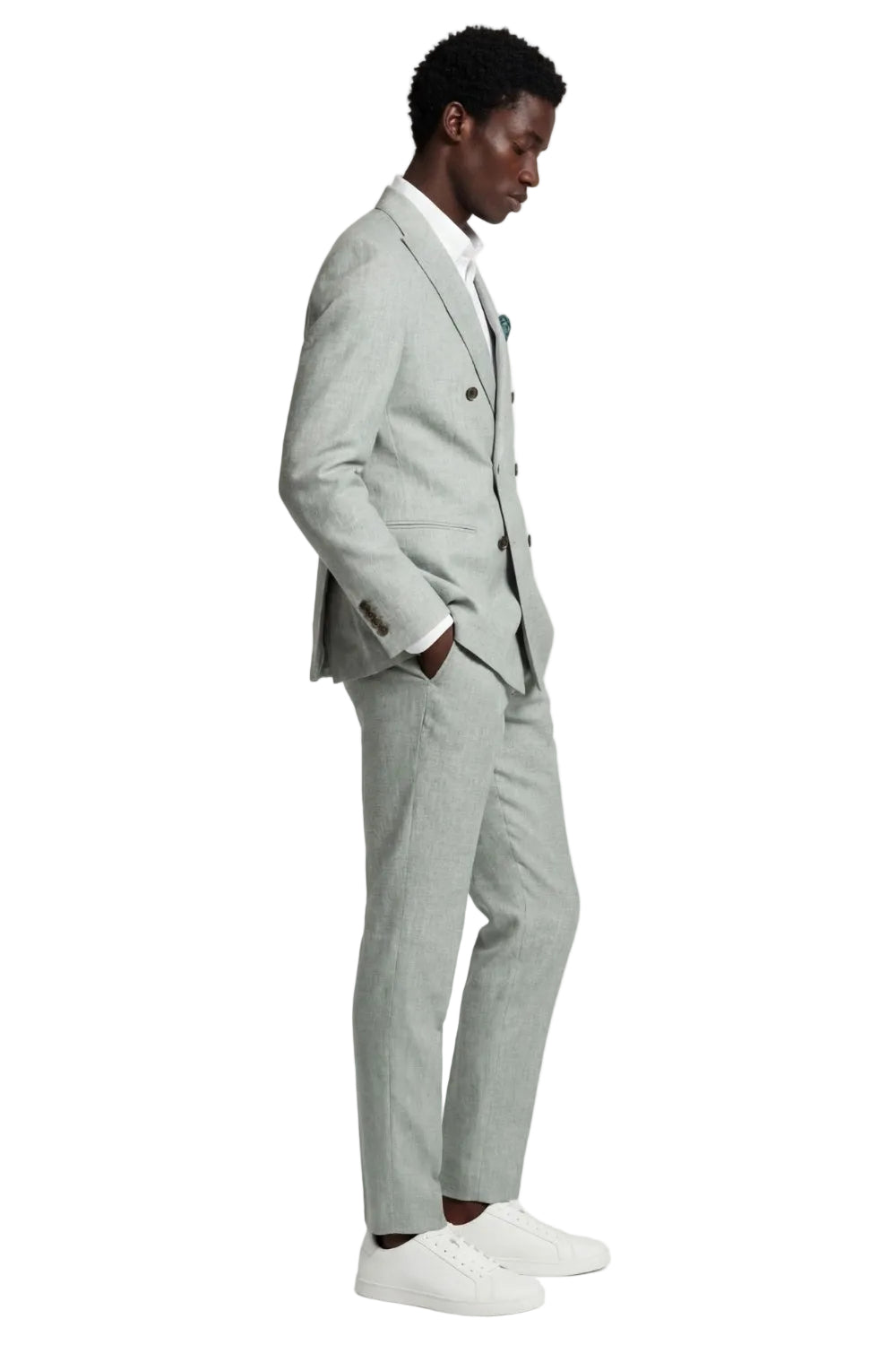 Giacomo Slim Fit Double Breasted Suit Jacket RRP £185