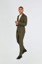 Load image into Gallery viewer, Arthur Flannel Blazer in Khaki RRP £159
