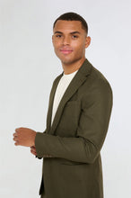 Load image into Gallery viewer, Arthur Flannel Blazer in Khaki RRP £159
