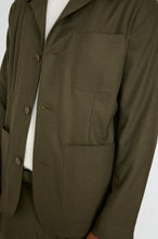 Load image into Gallery viewer, Arthur Flannel Jacket in Khaki RRP £159
