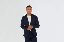 Load image into Gallery viewer, Arthur Flannel Blazer in Navy RRP £159
