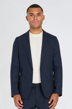 Load image into Gallery viewer, Arthur Flannel Blazer in Navy RRP £159
