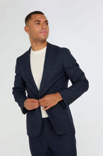 Load image into Gallery viewer, Arthur Flannel Blazer in Navy RRP £159
