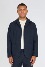 Load image into Gallery viewer, Arthur Flannel Jacket in Navy RRP £159
