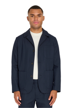 Load image into Gallery viewer, Arthur Flannel Jacket in Navy RRP £159
