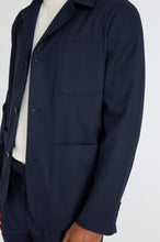 Load image into Gallery viewer, Arthur Flannel Jacket in Navy RRP £159
