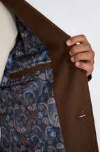 Load image into Gallery viewer, Josh Wool Melton Overcoat in Brown RRP £179
