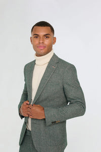 Henry Tweed Blazer in Green RRP £159