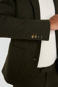 Henry Tweed Blazer in Olive RRP £159