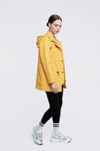 Load image into Gallery viewer, Elle Festival Short Parka in Yellow RRP £129
