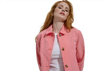 Load image into Gallery viewer, Jennifer Single Breasted Basic Mac in Pink RRP £159
