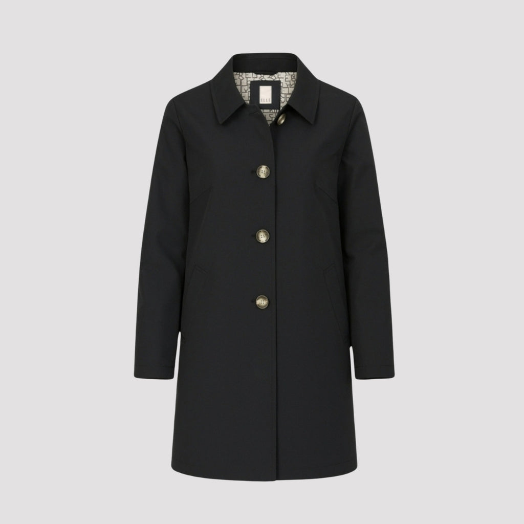 Jennifer Single Breasted Basic Mac in Black RRP £159