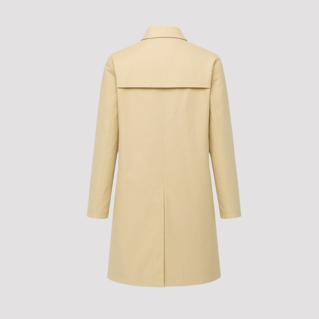 Jennifer Single Breasted Basic Mac in Ivory RRP £159