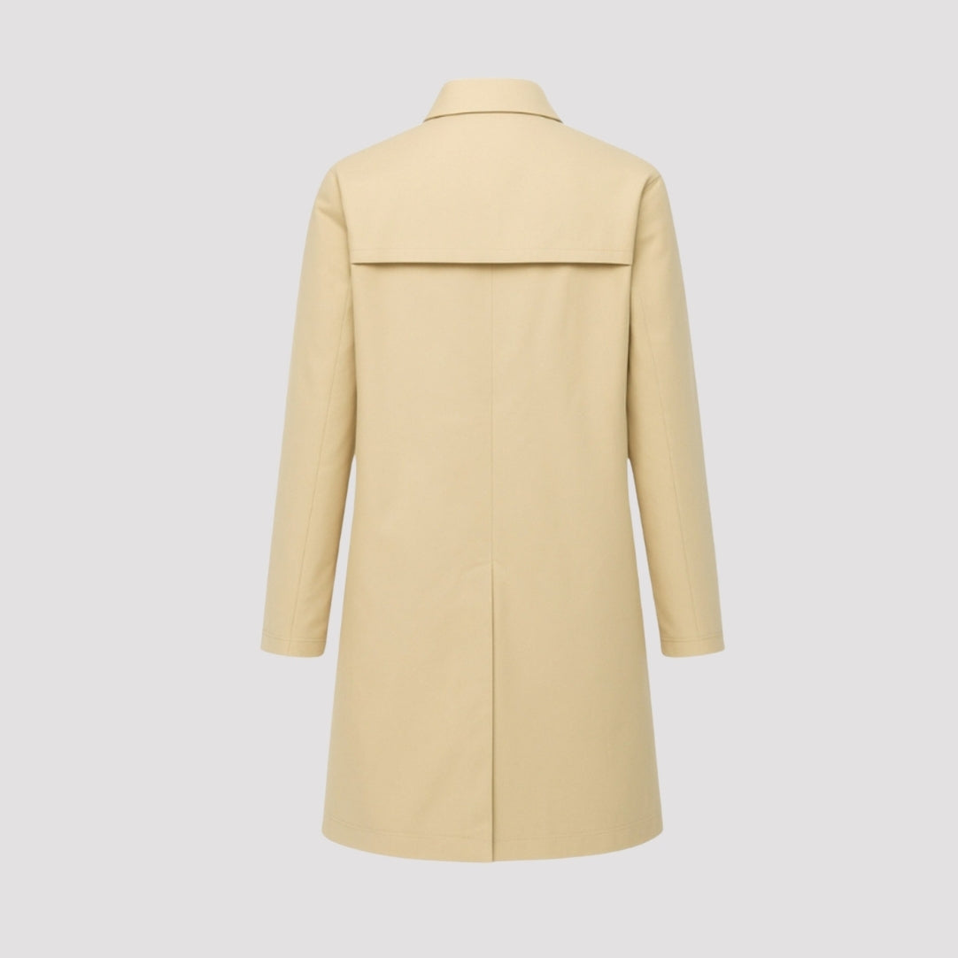 Jennifer Single Breasted Basic Mac in Ivory RRP £159