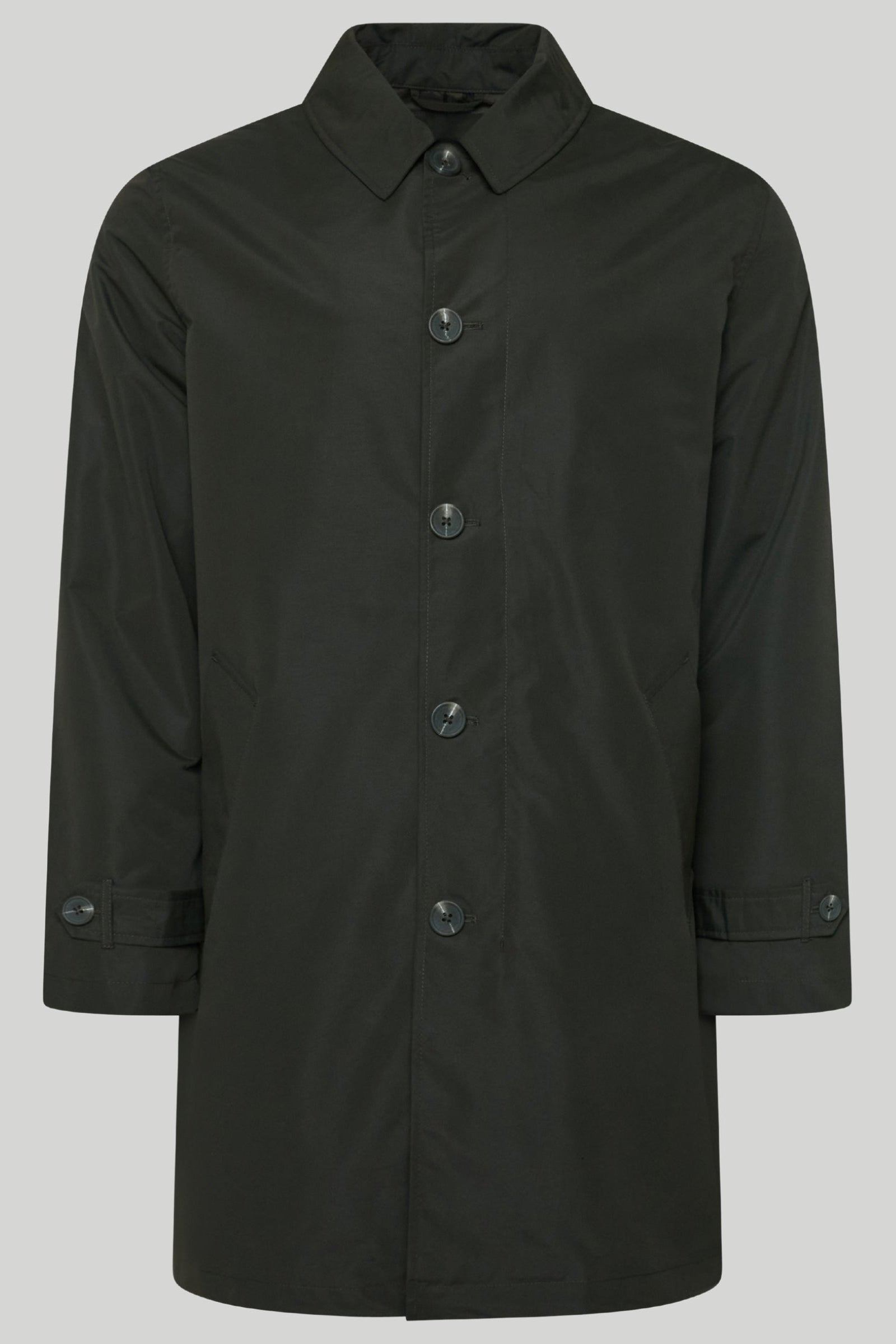 James  Harry Brown Basic Raincoat in Khaki RRP £149