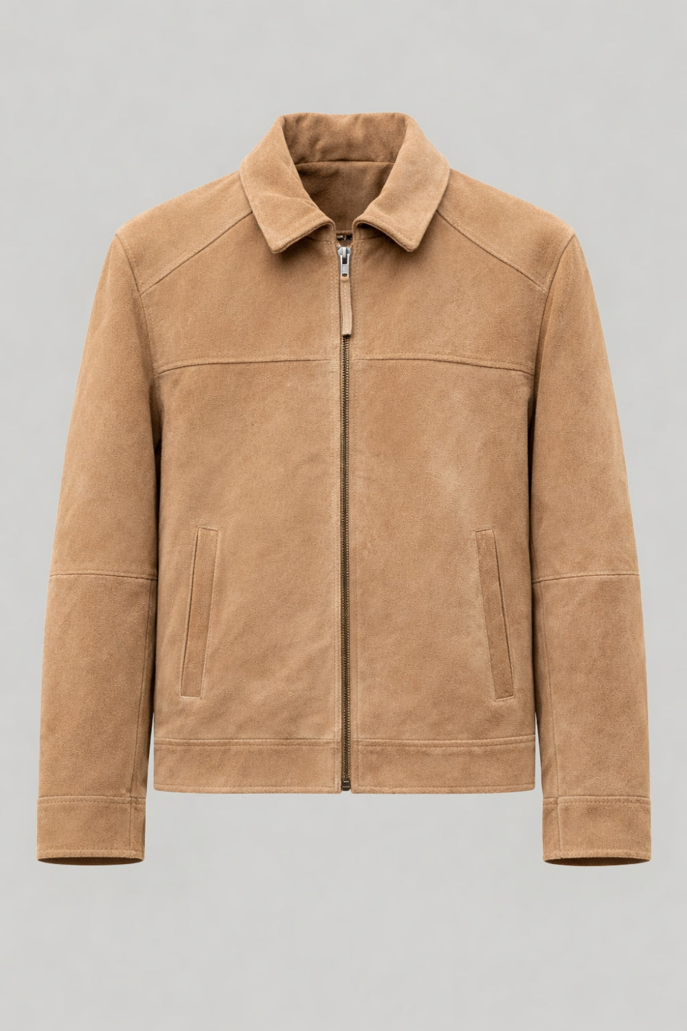 Suede Jacket in Camel RRP £299