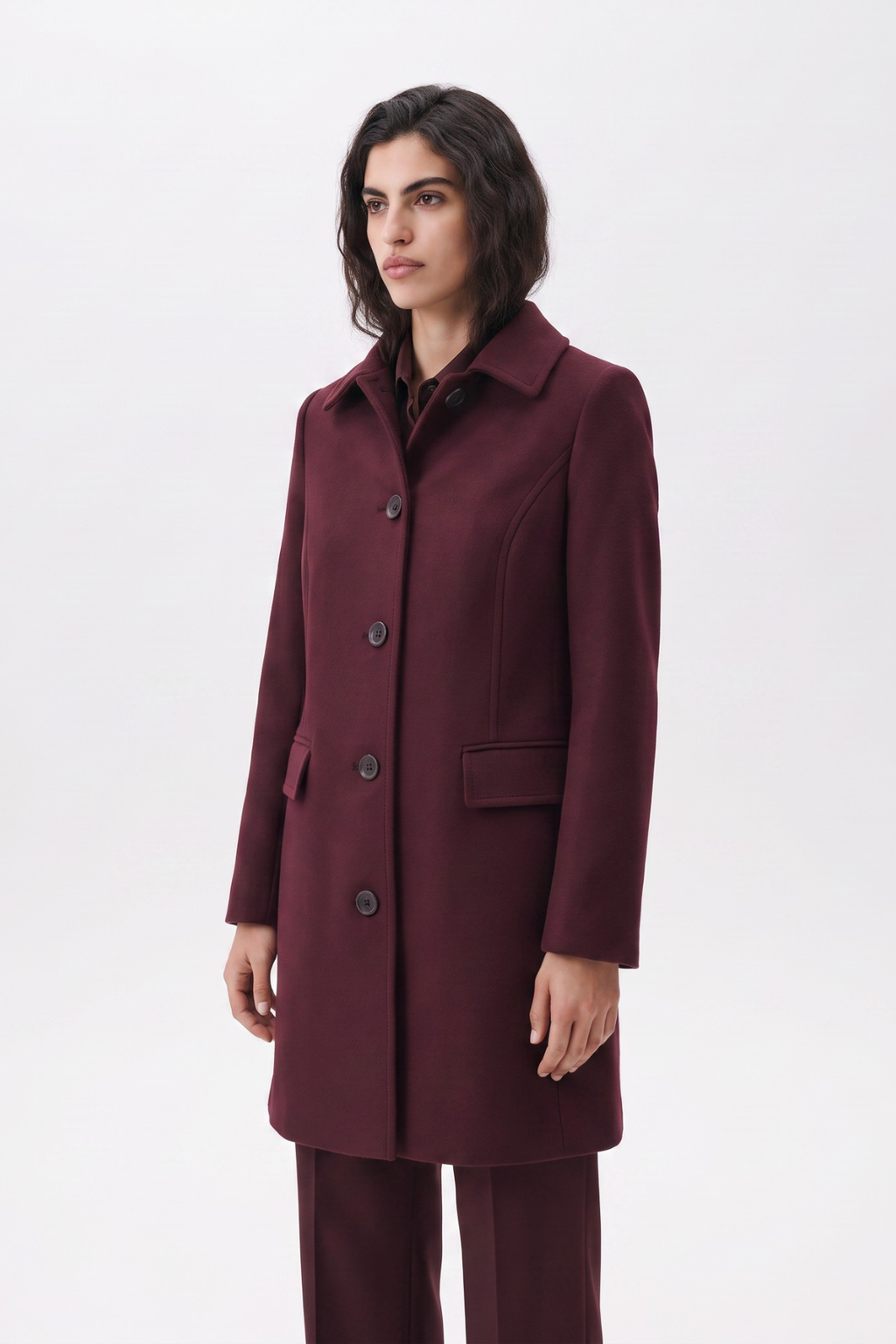 Pepper Coat Burgundy RRP £179
