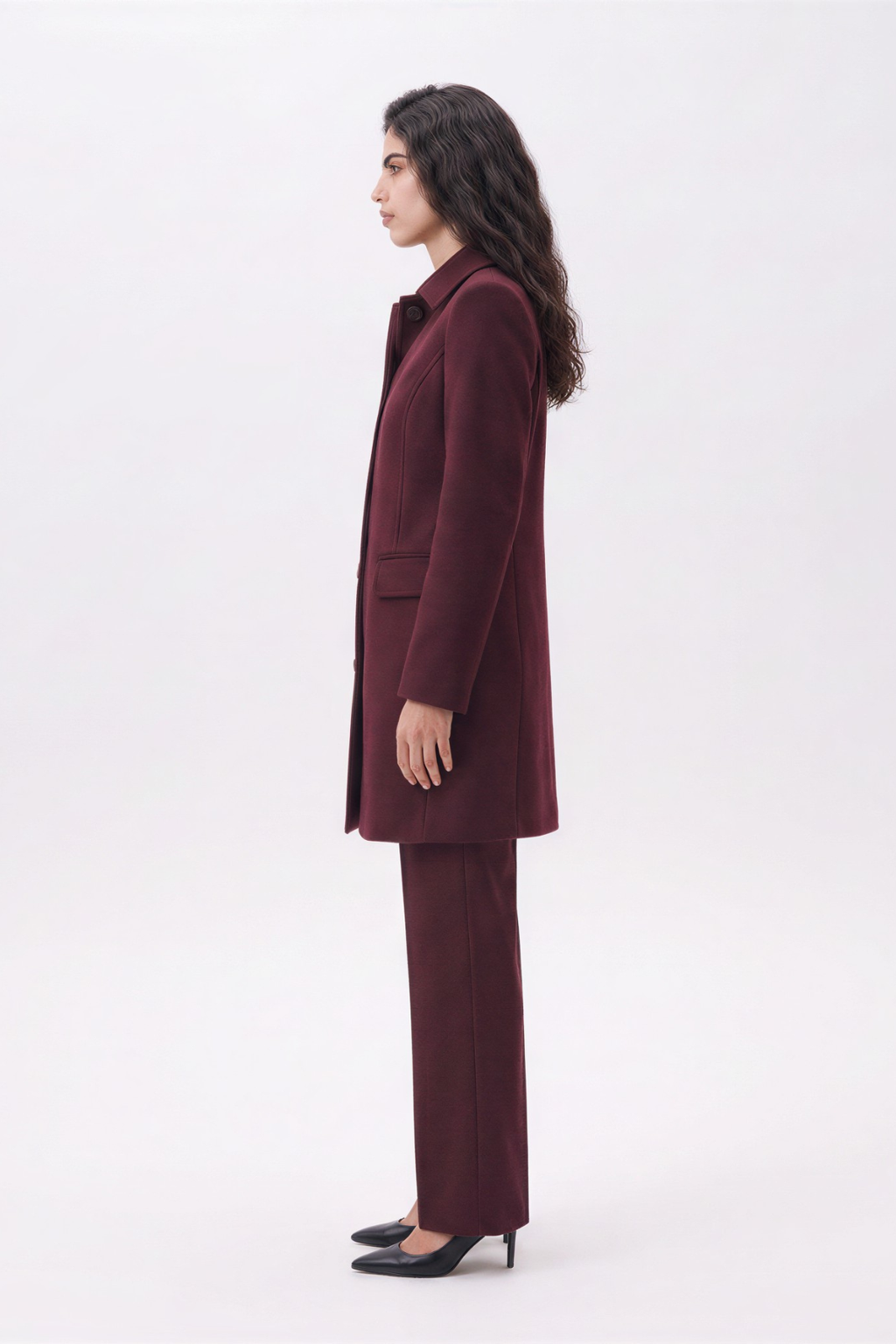 Pepper Coat Burgundy RRP £179