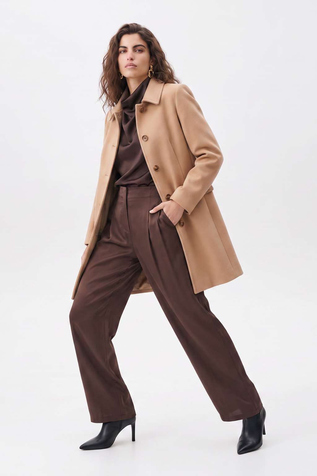 Pepper Coat Camel RRP £179