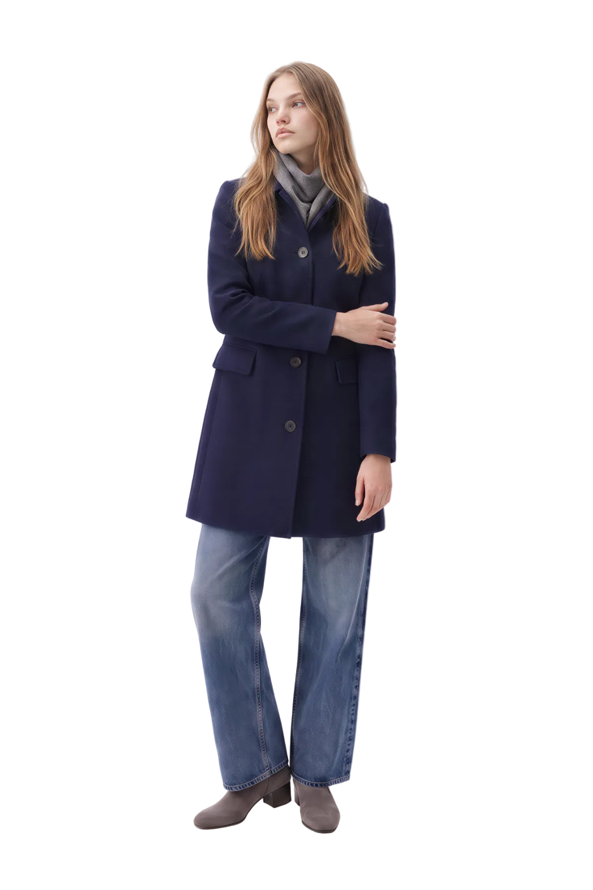 Pepper Coat Navy RRP £179