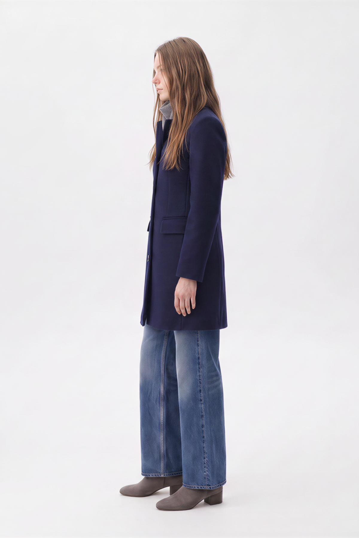 Pepper Coat Navy RRP £179
