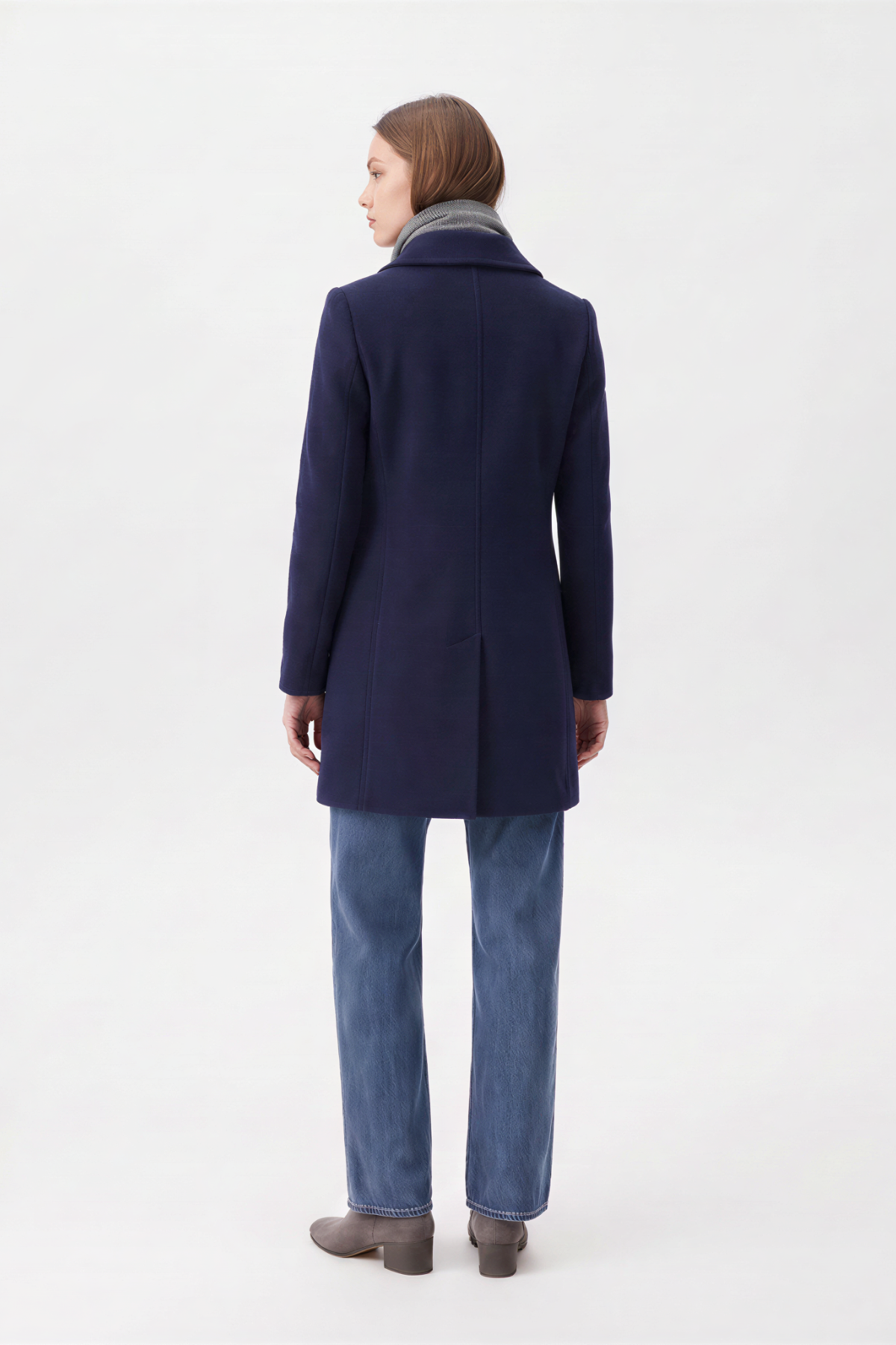 Pepper Coat Navy RRP £179