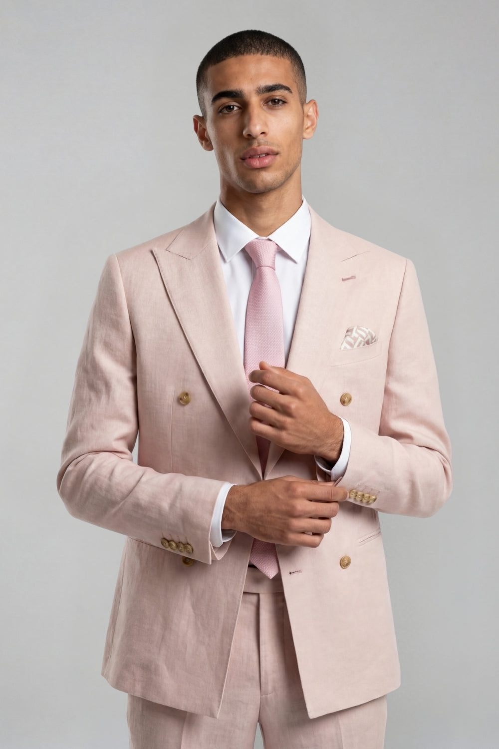 Giacomo Slim Fit Double Breasted Suit Jacket RRP £185