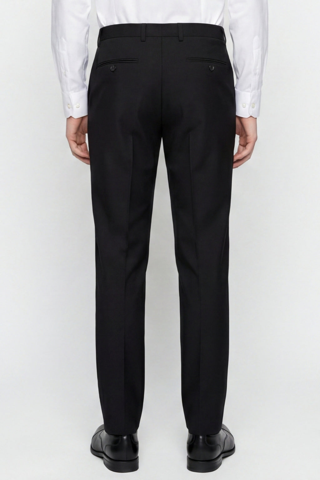 Raffi Harry Brown Tux Suit Trousers in Black RRP 49