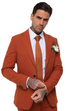 Load image into Gallery viewer, Decorate Cotton Linen Blend Blazer in Clay RRP £159
